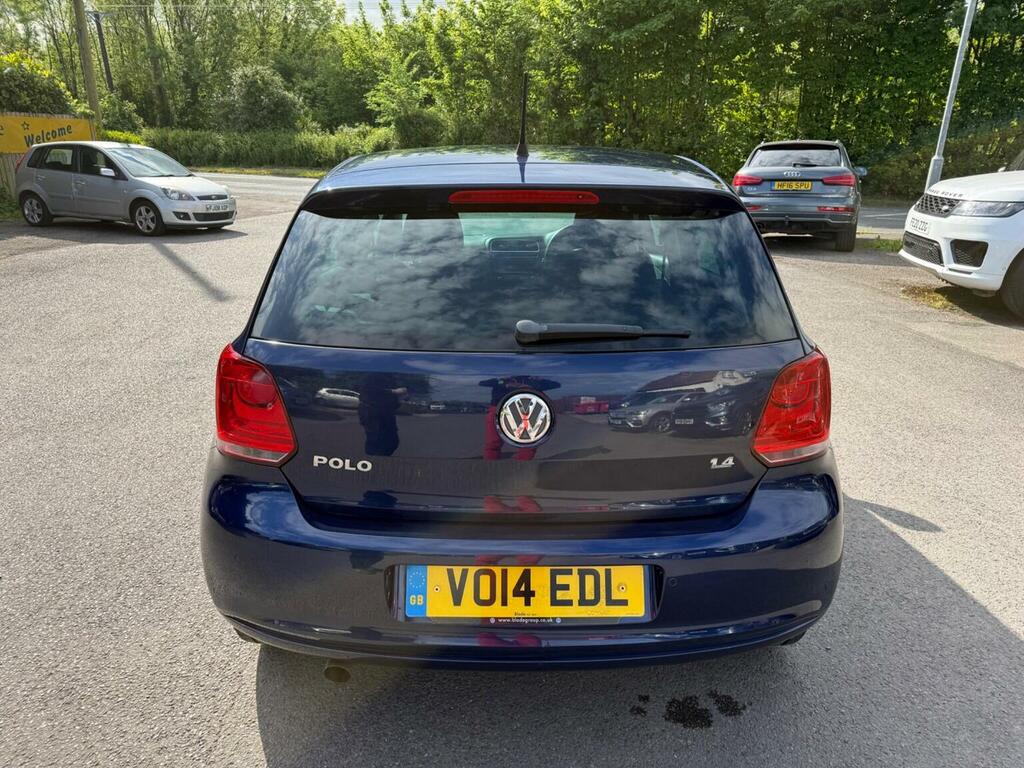 Volkswagen Polo Hatchback 1.4 Match Edition Dsg Euro 5 20141 Blue #5