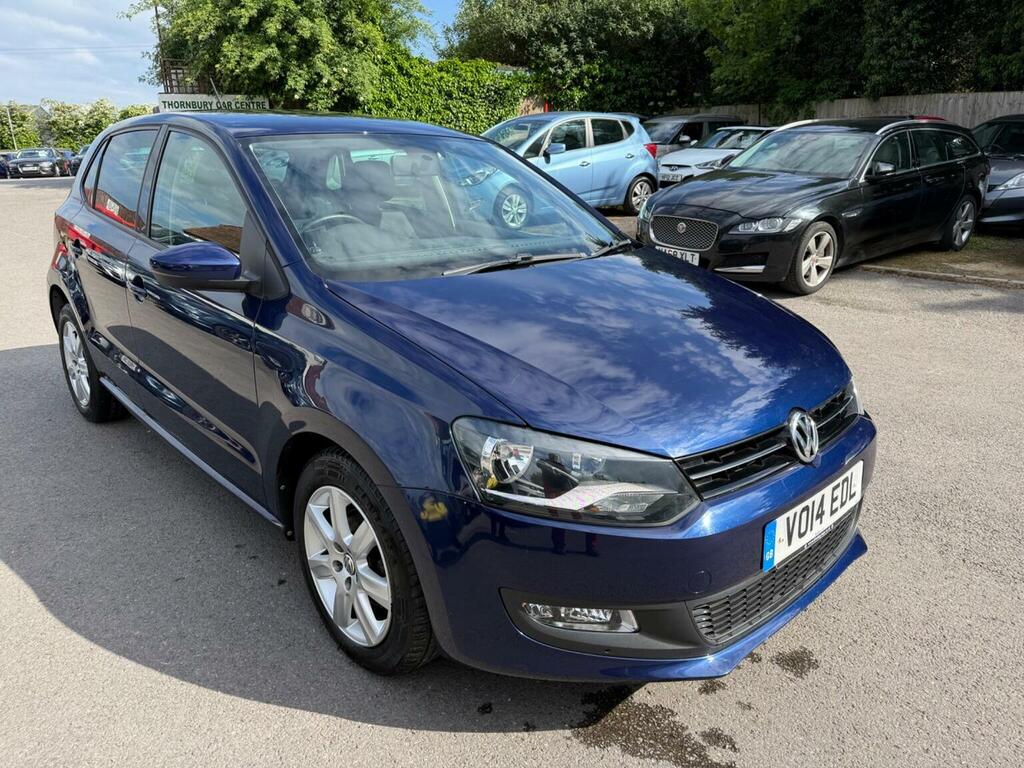Volkswagen Polo Hatchback 1.4 Match Edition Dsg Euro 5 20141 Blue