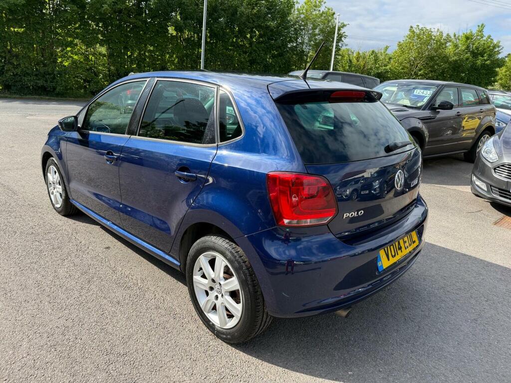 Volkswagen Polo Hatchback 1.4 Match Edition Dsg Euro 5 20141 Blue #4