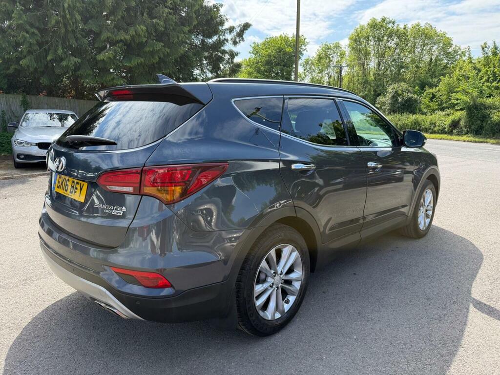 Hyundai Santa Fe Suv 2.2 Crdi Blue Drive Premium 4Wd Euro 6 Ss 5 EK16BFY Blue #6