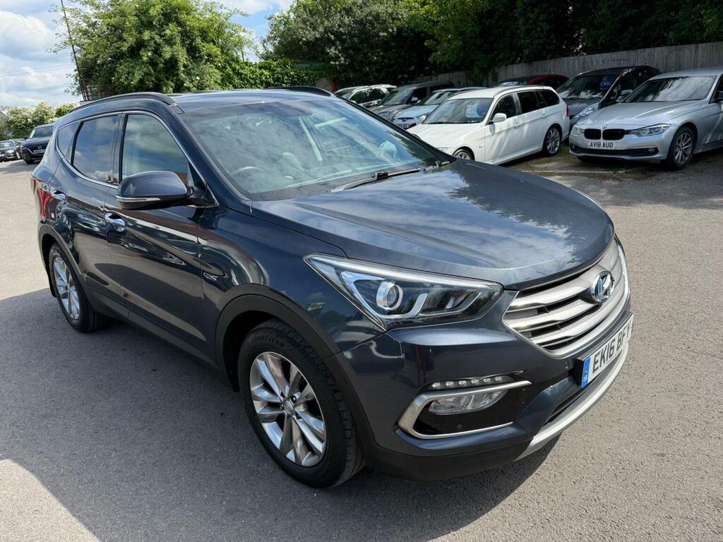 Hyundai Santa Fe Suv 2.2 Crdi Blue Drive Premium 4Wd Euro 6 Ss 5 Blue