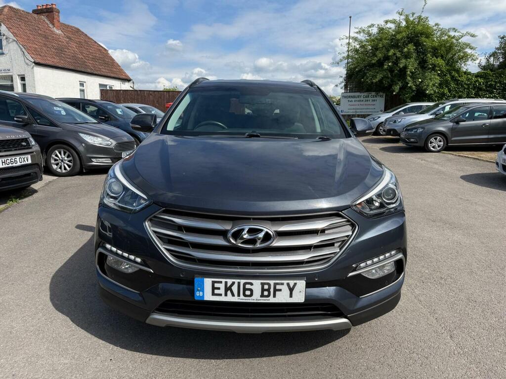 Hyundai Santa Fe Suv 2.2 Crdi Blue Drive Premium 4Wd Euro 6 Ss 5 EK16BFY Blue #2