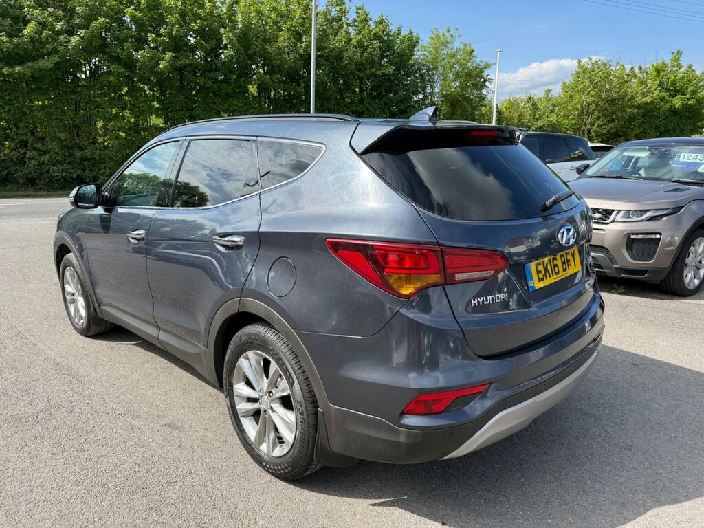 Hyundai Santa Fe Suv 2.2 Crdi Blue Drive Premium 4Wd Euro 6 Ss 5 EK16BFY Blue #4