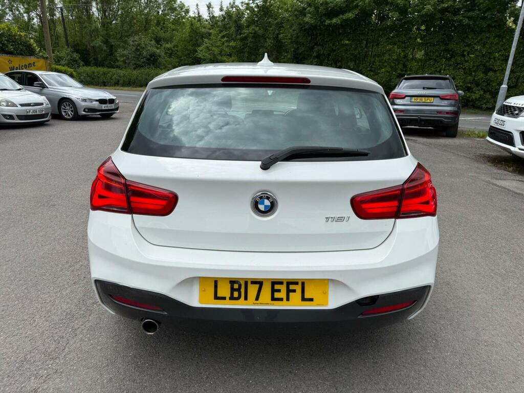 BMW 1 Series Hatchback 1.5 118I M Sport Euro 6 Ss 2017 LB17EFL White #5