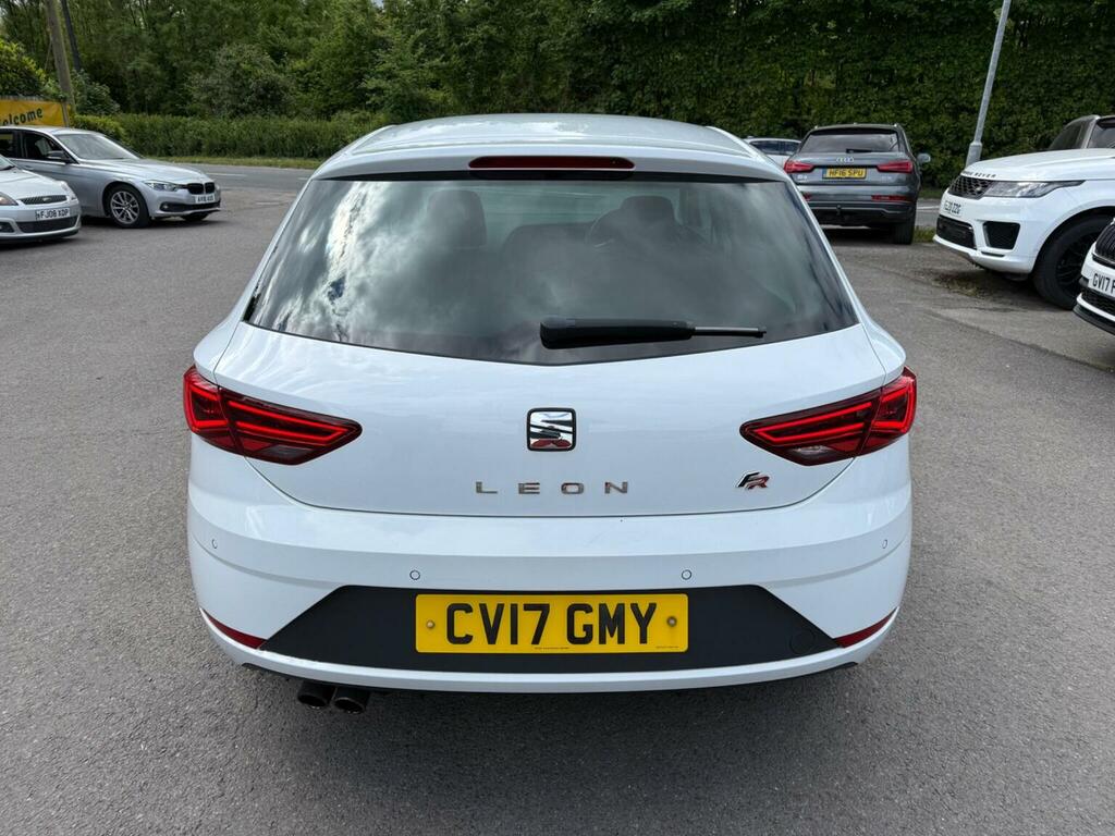Seat Leon Hatchback 1.4 Ecotsi Fr Technology Euro 6 Ss CV17GMY White #5