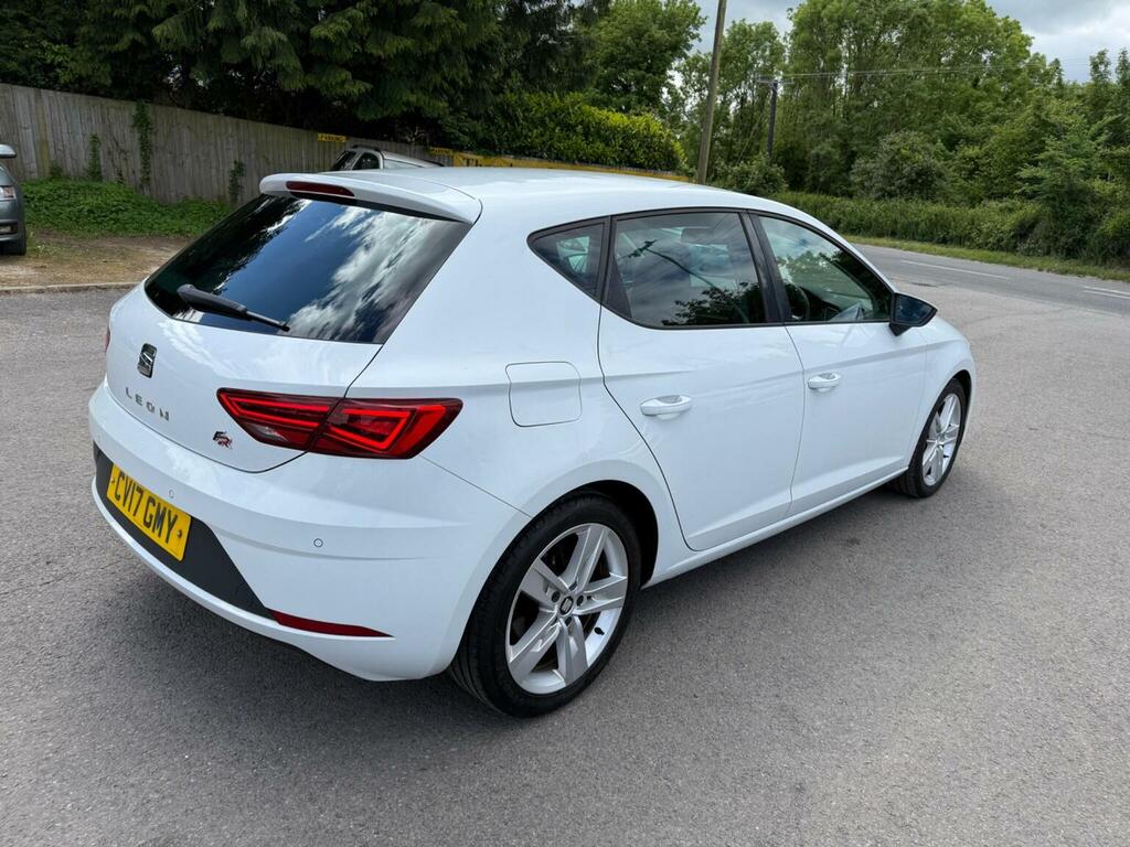 Seat Leon Hatchback 1.4 Ecotsi Fr Technology Euro 6 Ss CV17GMY White #6