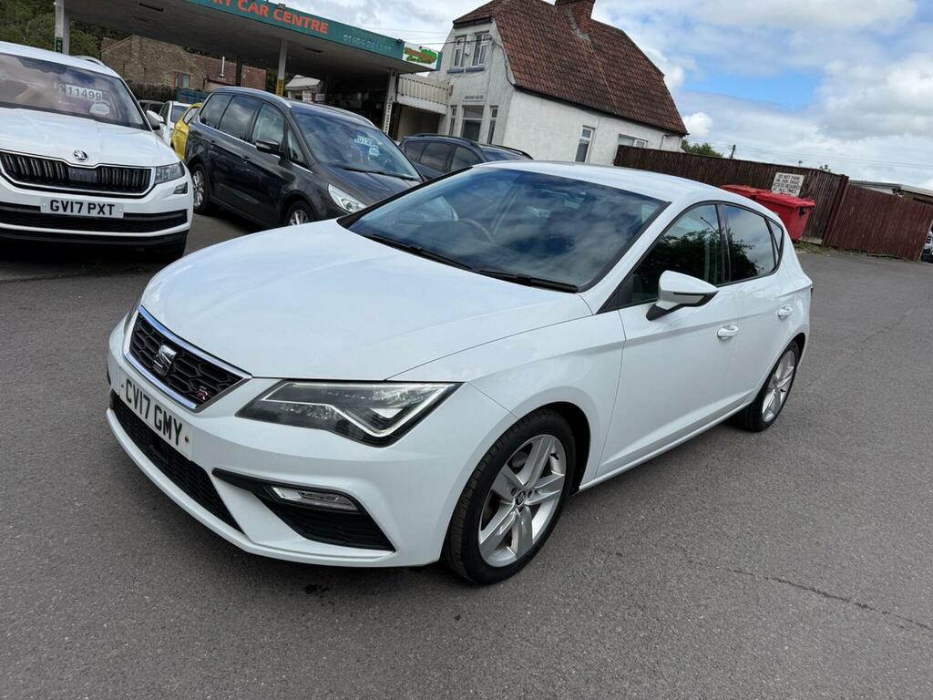 Seat Leon Hatchback 1.4 Ecotsi Fr Technology Euro 6 Ss CV17GMY White #3