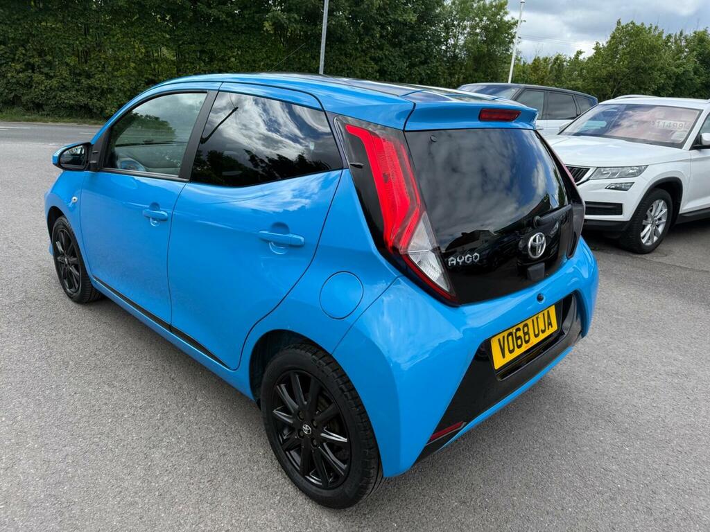Toyota Aygo Hatchback 1.0 Vvt-i X-press Euro 6 201868 VO68UJA Blue #4