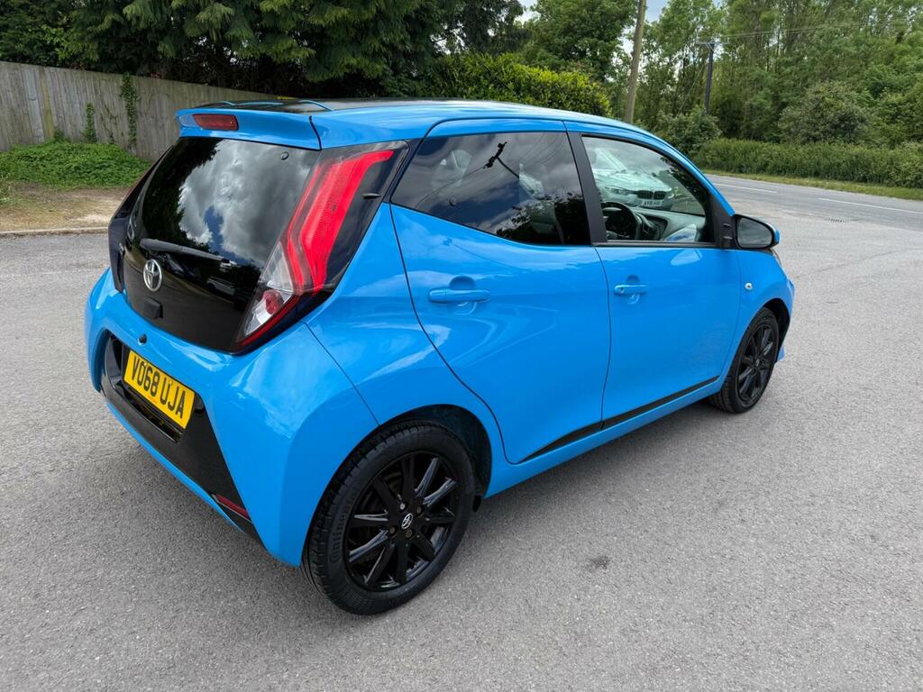 Toyota Aygo Hatchback 1.0 Vvt-i X-press Euro 6 201868 VO68UJA Blue #6