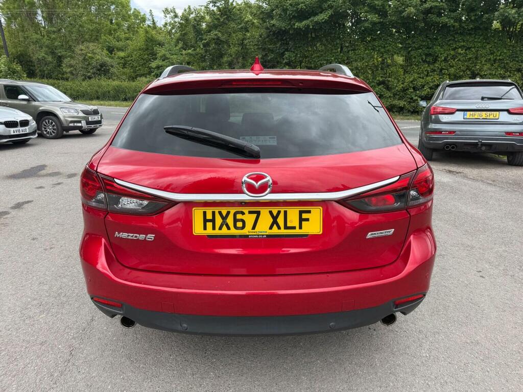Mazda 6 Estate 2.2 Skyactiv-d Sport Nav Tourer Euro 6 Ss Red #5