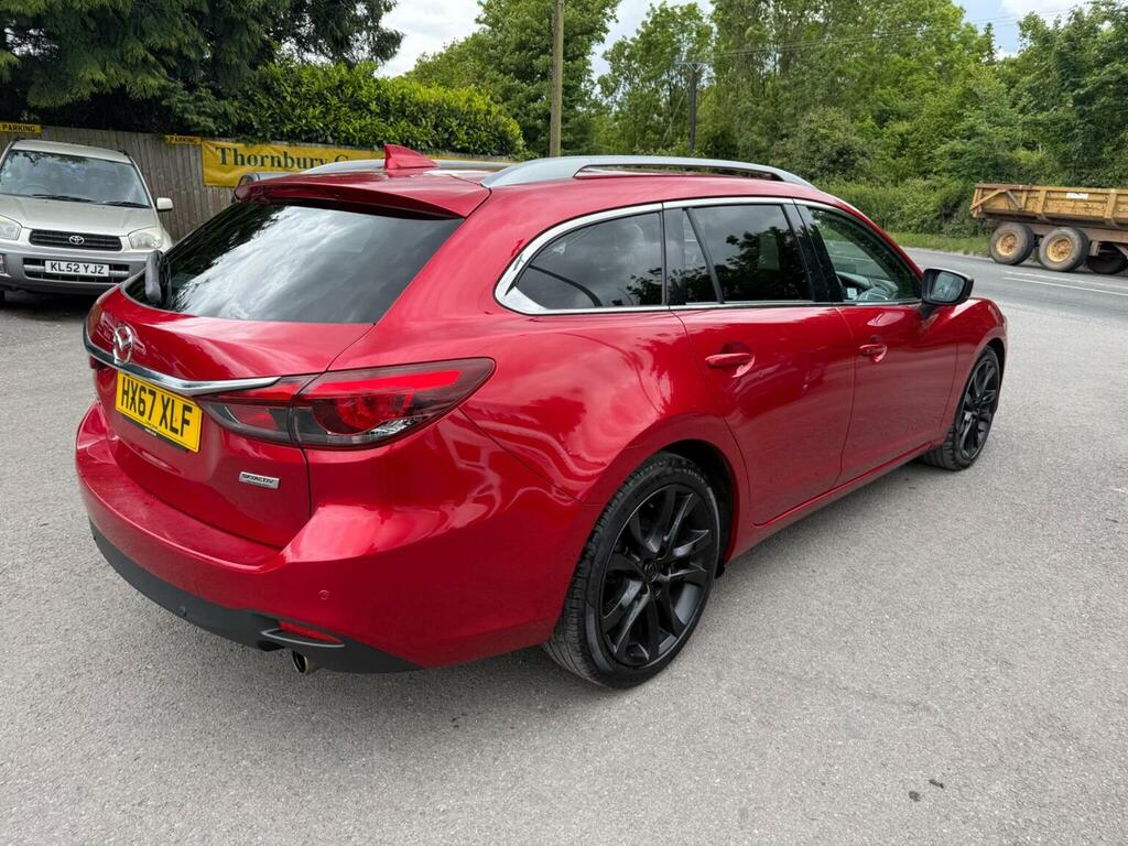Mazda 6 Estate 2.2 Skyactiv-d Sport Nav Tourer Euro 6 Ss Red #6