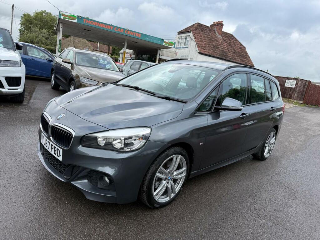 BMW 2 Series Gran Tourer Mpv 2.0 218D M Sport Euro 6 Ss 20186 YJ67PBD Grey #3