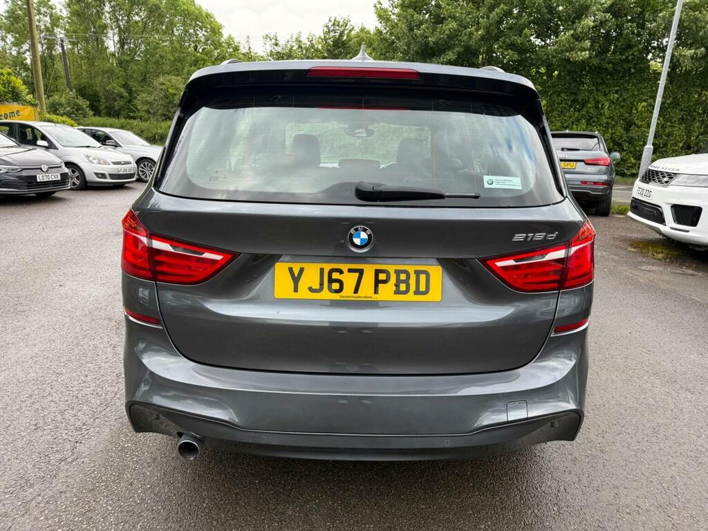 BMW 2 Series Gran Tourer Mpv 2.0 218D M Sport Euro 6 Ss 20186 YJ67PBD Grey #5
