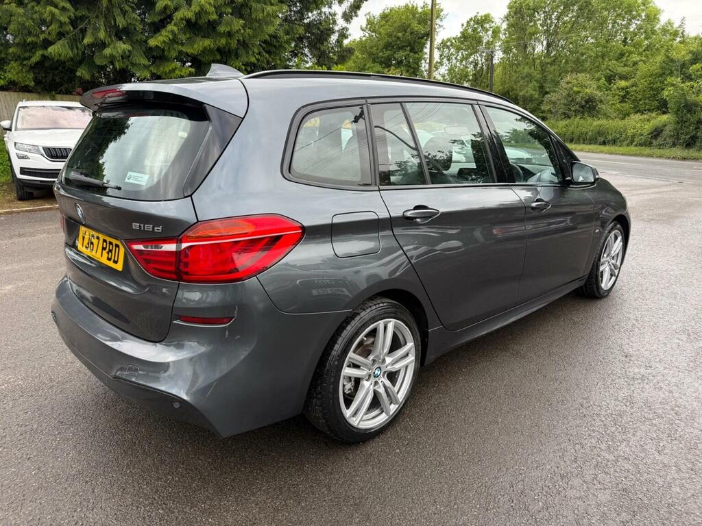 BMW 2 Series Gran Tourer Mpv 2.0 218D M Sport Euro 6 Ss 20186 YJ67PBD Grey #6