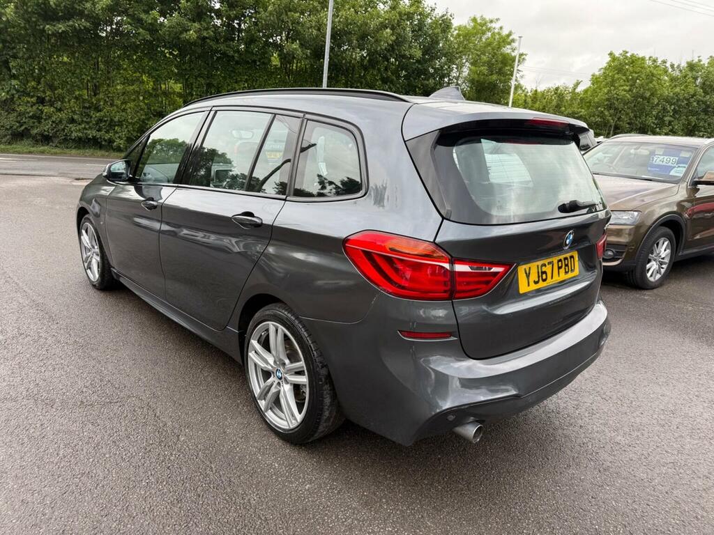 BMW 2 Series Gran Tourer Mpv 2.0 218D M Sport Euro 6 Ss 20186 YJ67PBD Grey #4