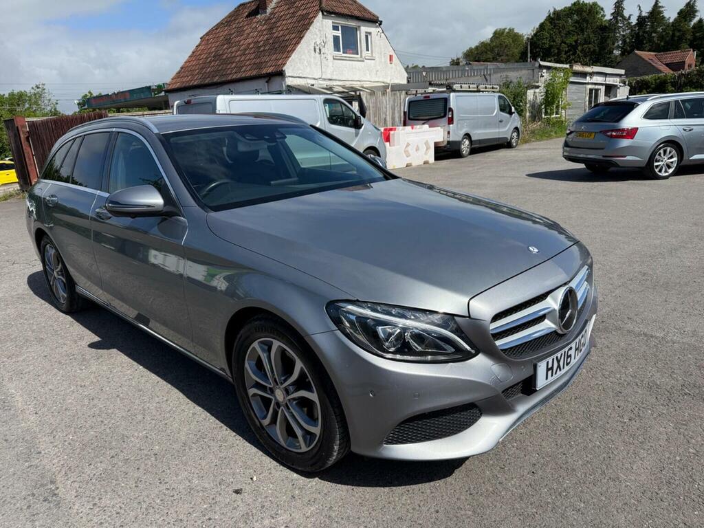 Mercedes-Benz C Class Estate 2.0 C200 Sport 7G-tronic Euro 6 Ss Silver