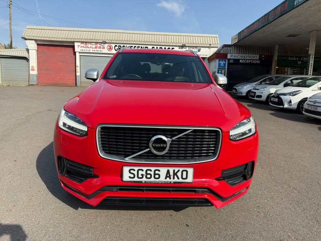 Volvo XC90 Suv 2.0 D5 Powerpulse R-design 4Wd Euro 6 S SG66AKO Red #2