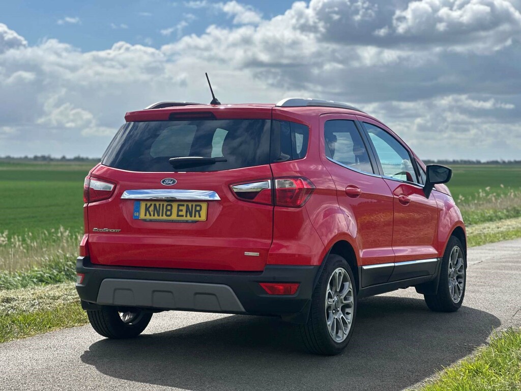 Ford Ecosport Titanium Red #4