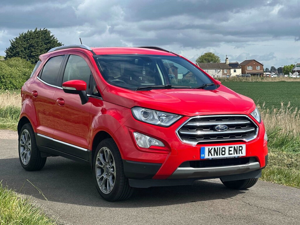 Ford Ecosport Titanium Red