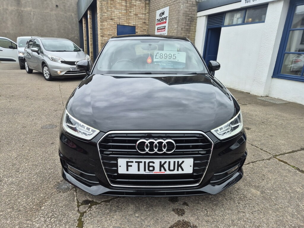 Audi A1 1.4 Tfsi S Line 2016 FT16KUK Black #6