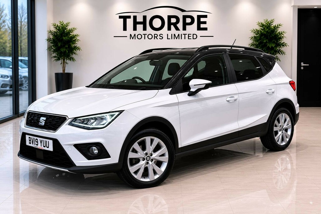 Seat Arona 1.6 Tdi Se Technology Lux 2019 BV19VUU White #2