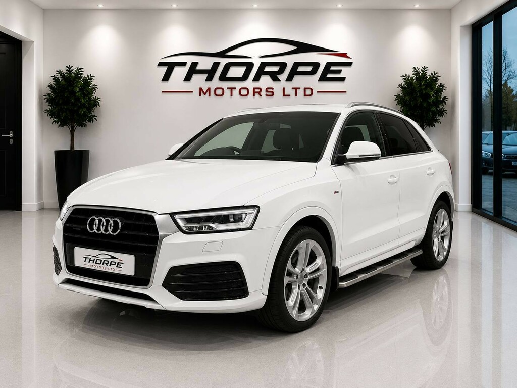 Audi Q3 2.0 Tdi S Line Plus 2016 M155LSY White #3