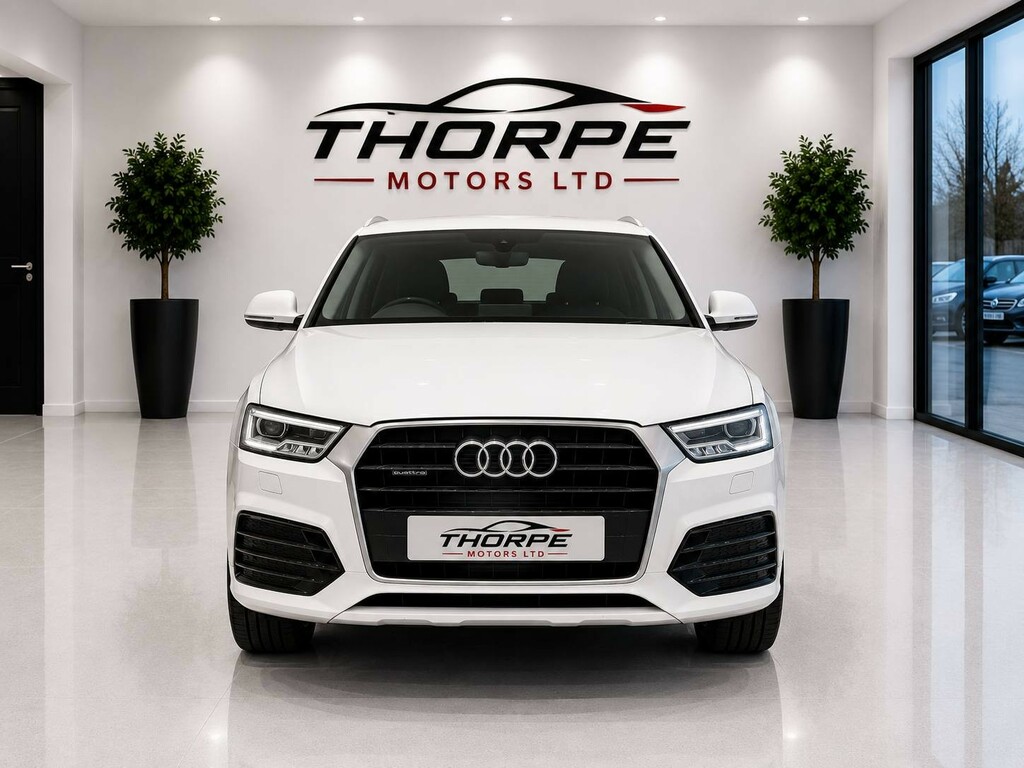 Audi Q3 2.0 Tdi S Line Plus 2016 M155LSY White #2