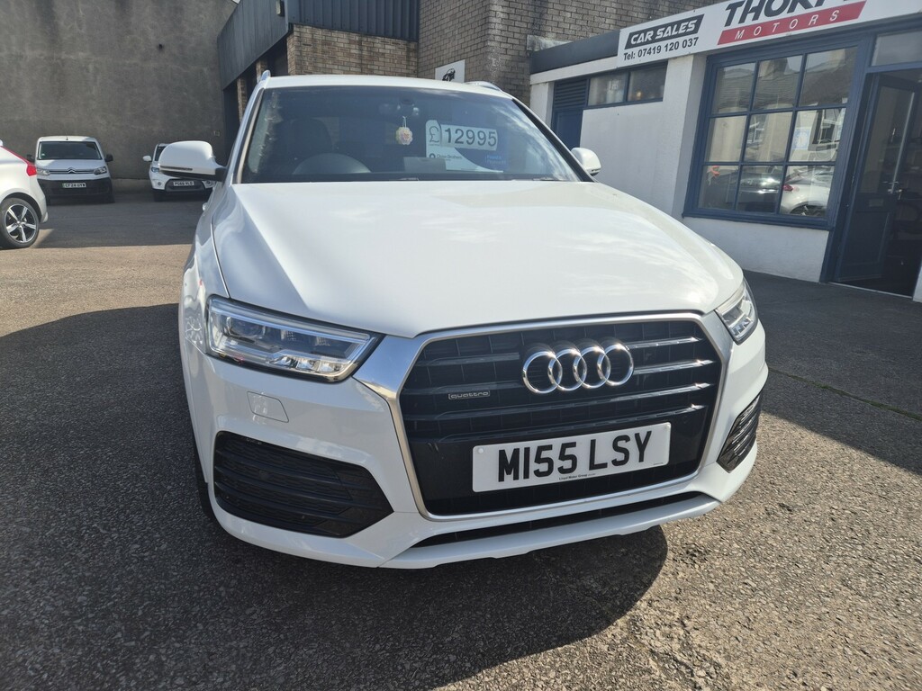 Audi Q3 2.0 Tdi S Line Plus 2016 M155LSY White #5
