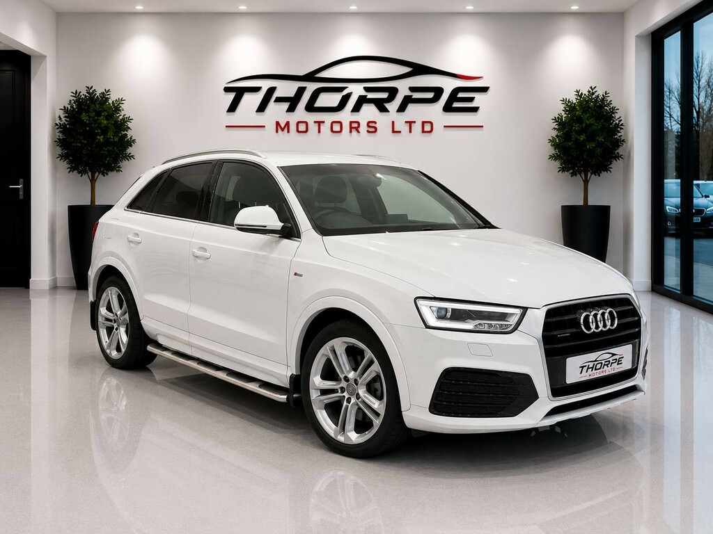 Audi Q3 2.0 Tdi S Line Plus 2016 White