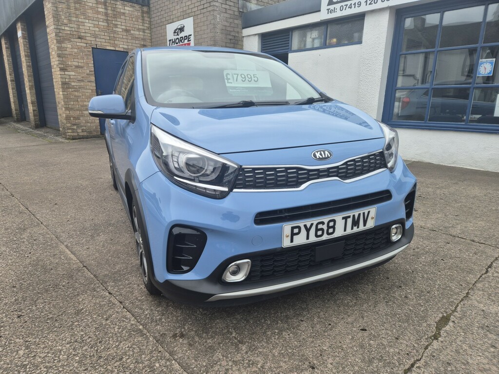Kia Picanto 1.3 X-line 2019 Blue