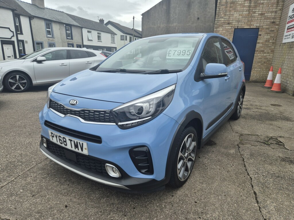 Kia Picanto 1.3 X-line 2019 PY68TMV Blue #3