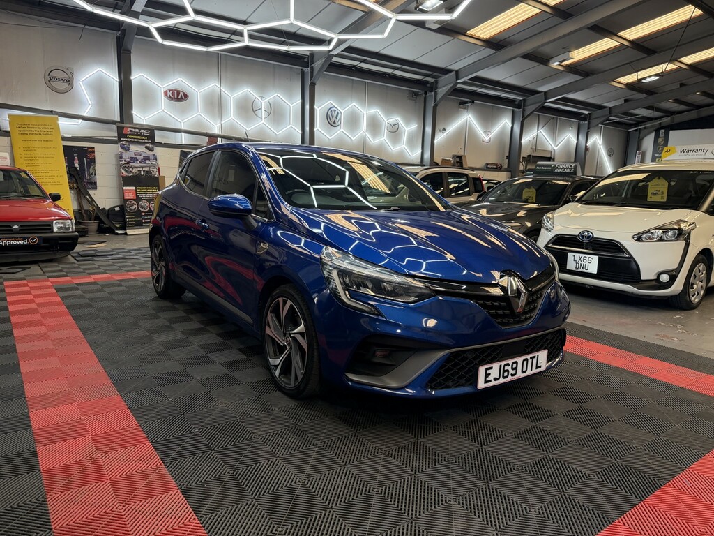 Renault Clio Hatchback 1.0 R.s. Line Tce 100 201969 EJ69OTL Blue #5