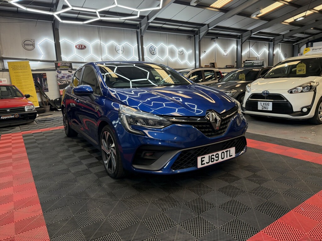 Renault Clio Hatchback 1.0 R.s. Line Tce 100 201969 EJ69OTL Blue #4