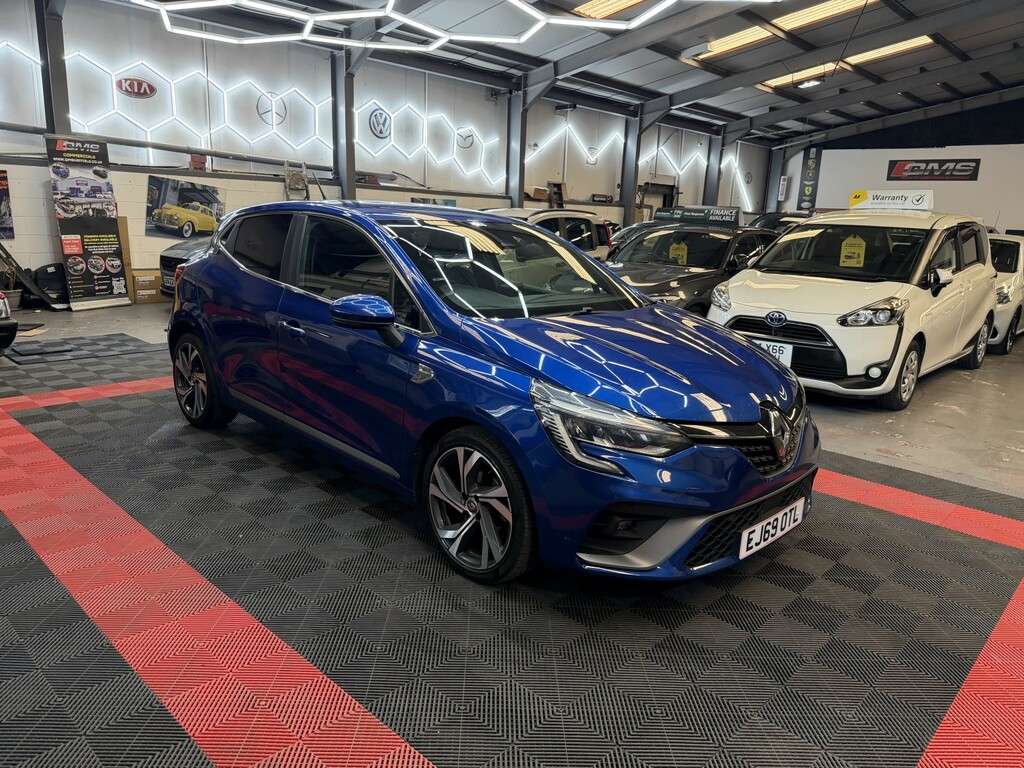 Renault Clio Hatchback 1.0 R.s. Line Tce 100 201969 EJ69OTL Blue #3