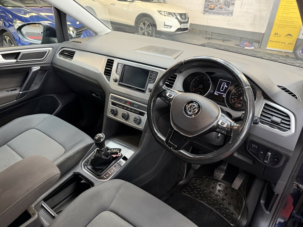 Volkswagen Golf SV Mpv 1.6 Tdi Bluemotion Tech Se 201565 CV65AYF Blue #2