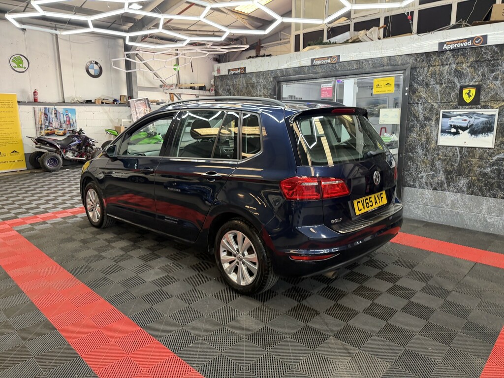 Volkswagen Golf SV Mpv 1.6 Tdi Bluemotion Tech Se 201565 CV65AYF Blue #3