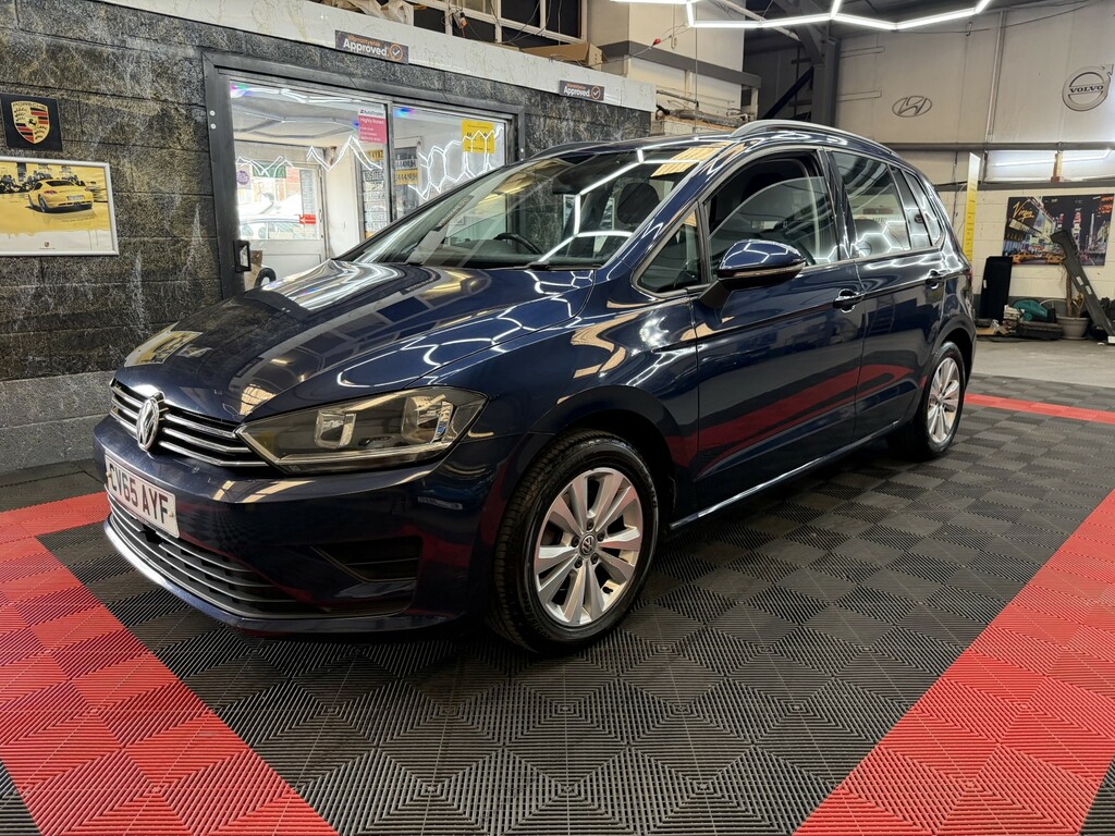 Volkswagen Golf SV Mpv 1.6 Tdi Bluemotion Tech Se 201565 CV65AYF Blue #6