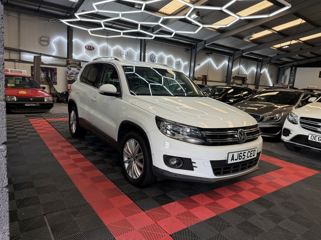 Volkswagen Tiguan Suv 2.0 Tdi Bluemotion Tech Match Edition 201665 White