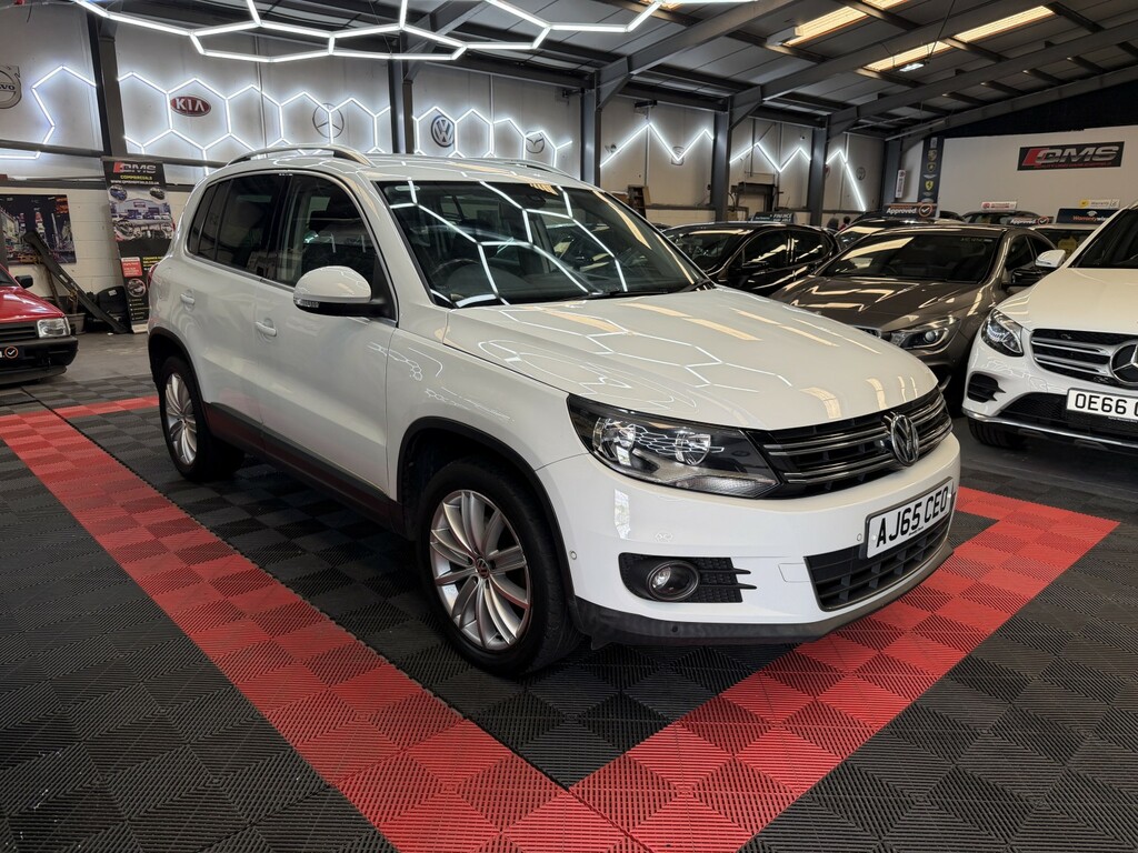 Volkswagen Tiguan Suv 2.0 Tdi Bluemotion Tech Match Edition 201665 AJ65CEO White #6