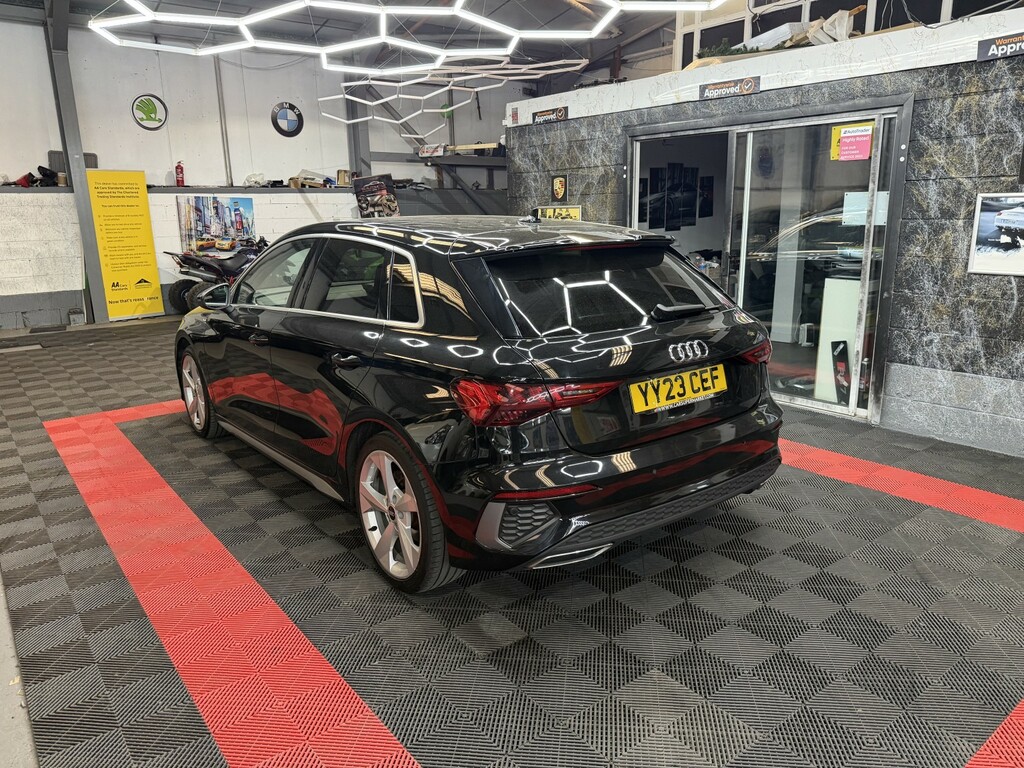 Audi A3 Hatchback 1.0 Tfsi 30 S Line 202323 YY23CEF Black #5