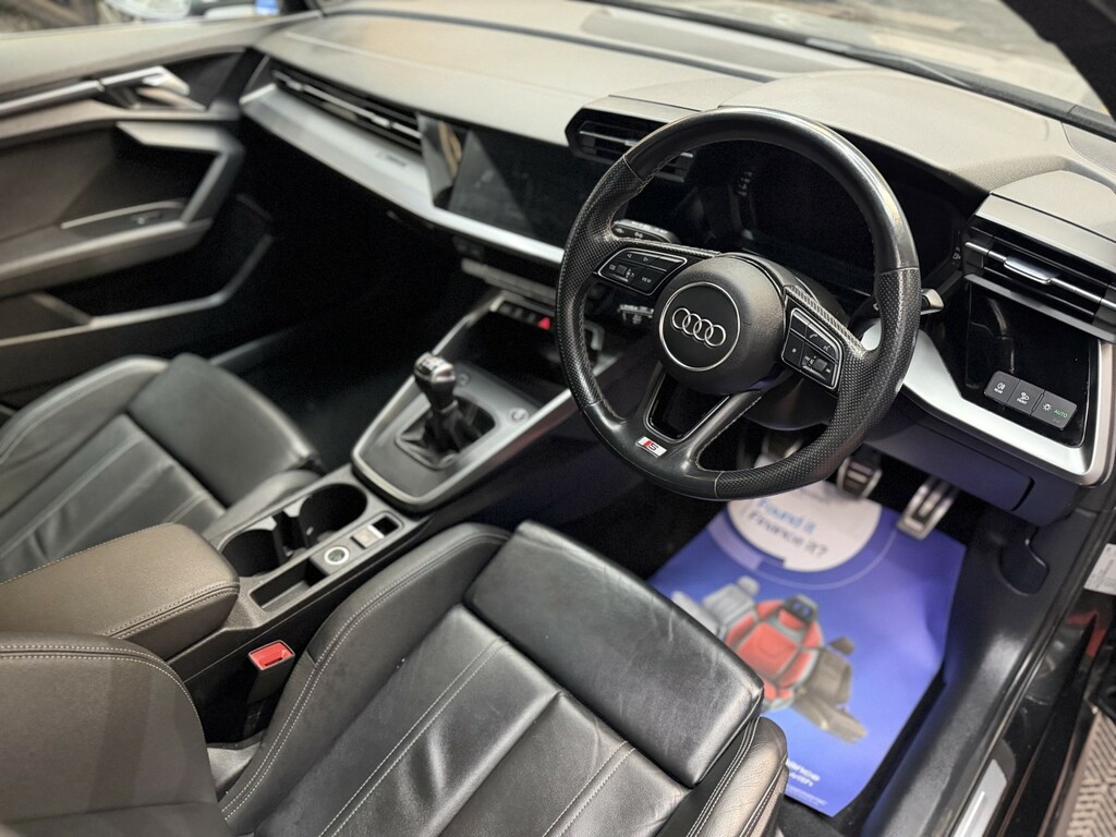 Audi A3 Hatchback 1.0 Tfsi 30 S Line 202323 YY23CEF Black #2