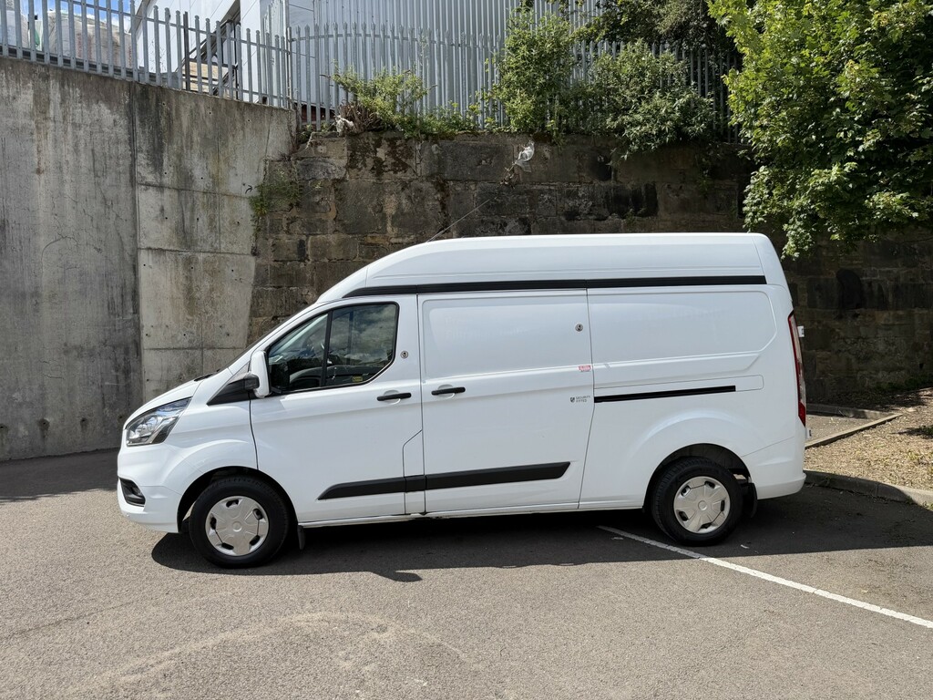 Ford Transit Custom Panel Van 2.0 Transit Custom Trend Van 300 L2 H2 2 FD72JSU White #4