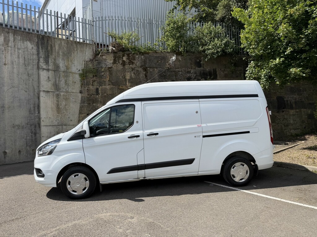 Ford Transit Custom Panel Van 2.0 Transit Custom Trend Van 300 L2 H2 2 FD72JSU White #5