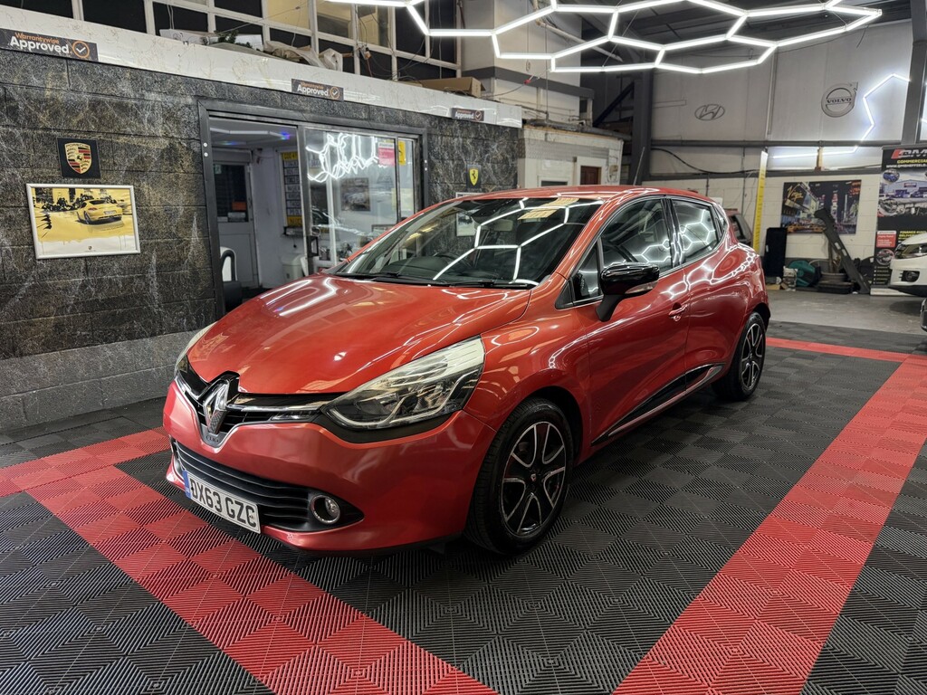 Renault Clio Hatchback 0.9 Tce Dynamique Medianav 201363 DX63GZC Red #4