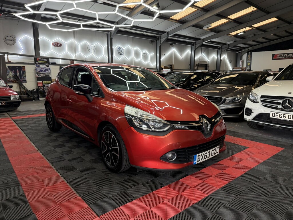 Renault Clio Hatchback 0.9 Tce Dynamique Medianav 201363 DX63GZC Red #3