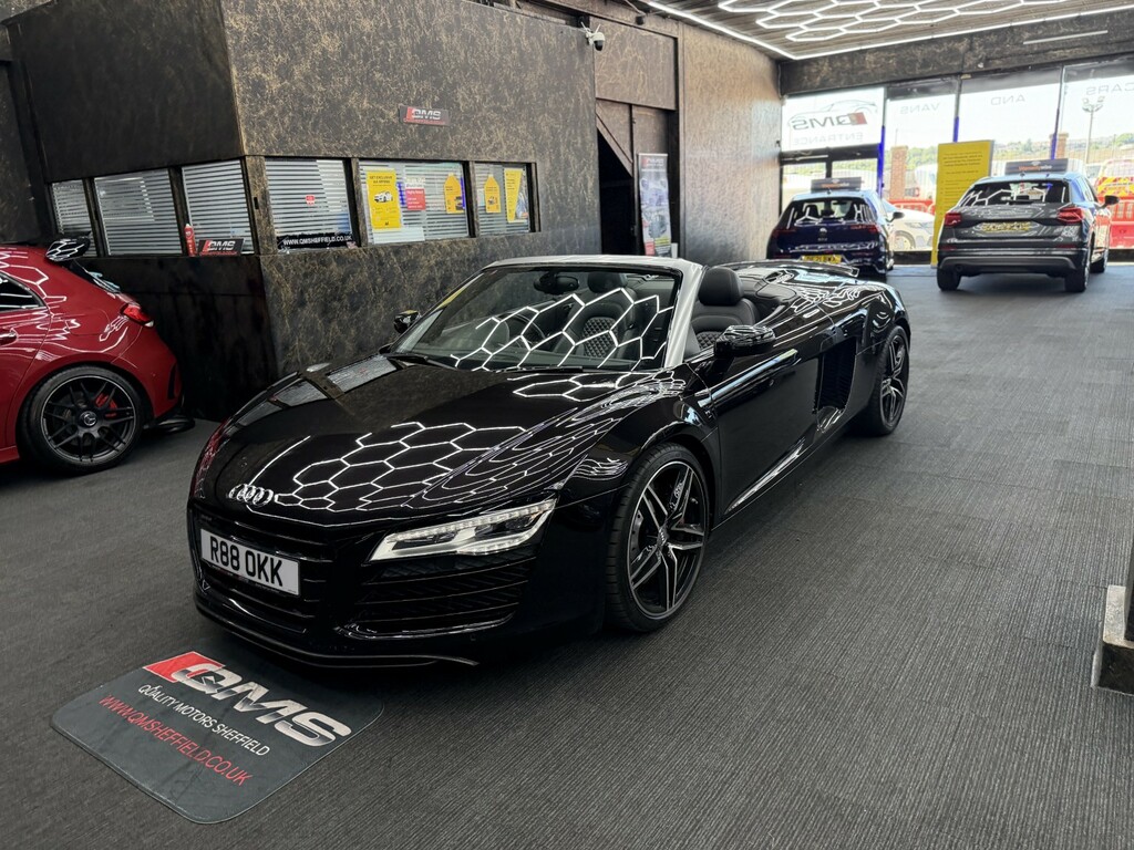 Audi R8 Convertible Spyder 4.2 Fsi V8 201313 Black #5