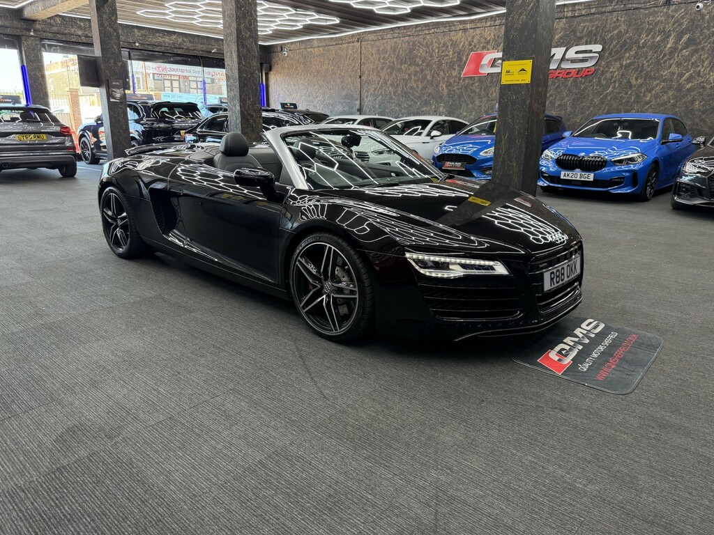 Audi R8 Convertible Spyder 4.2 Fsi V8 201313 Black
