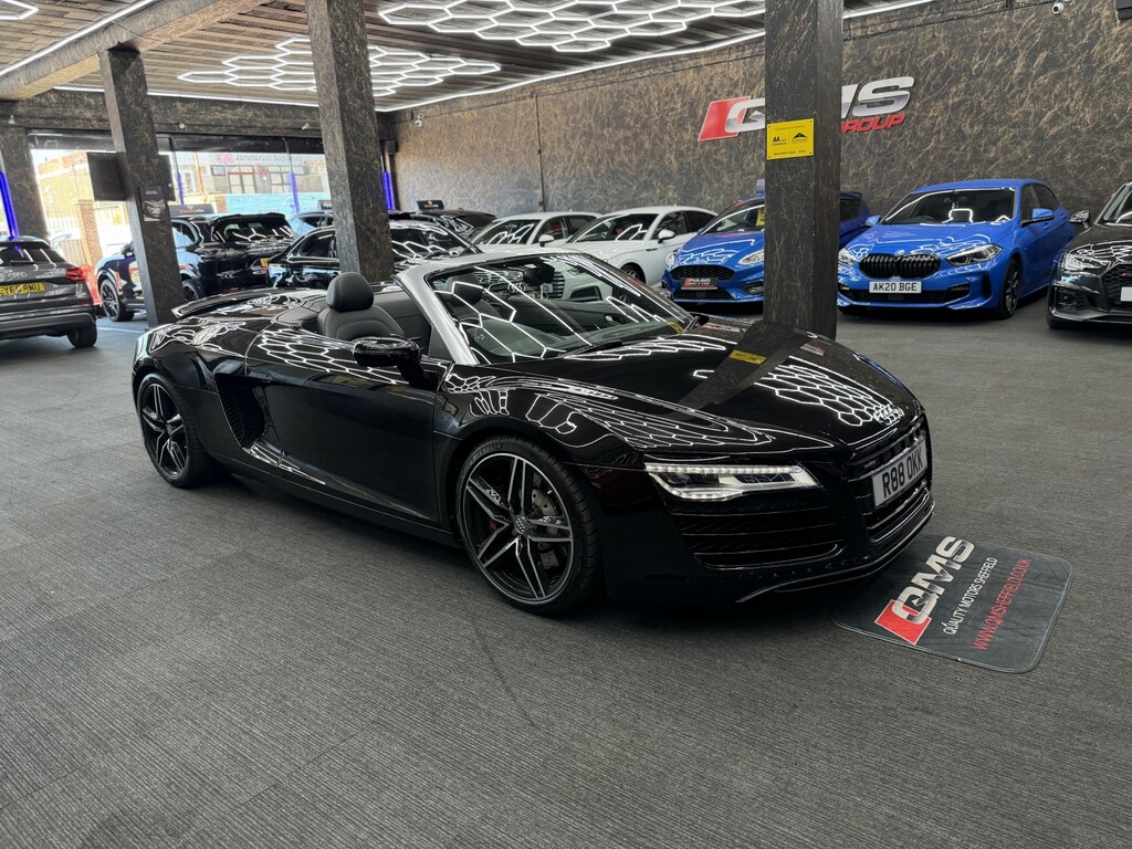 Audi R8 Convertible Spyder 4.2 Fsi V8 201313 Black #4