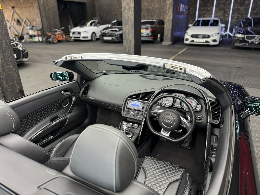 Audi R8 Convertible Spyder 4.2 Fsi V8 201313 Black #3