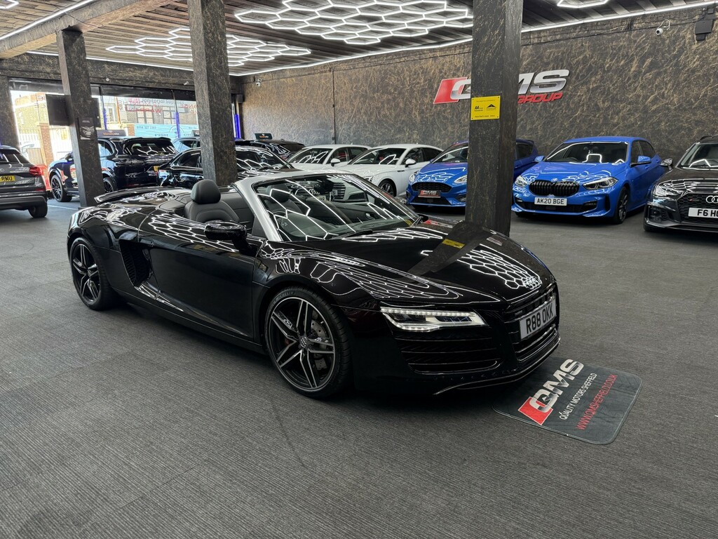 Audi R8 Convertible Spyder 4.2 Fsi V8 201313 Black #6